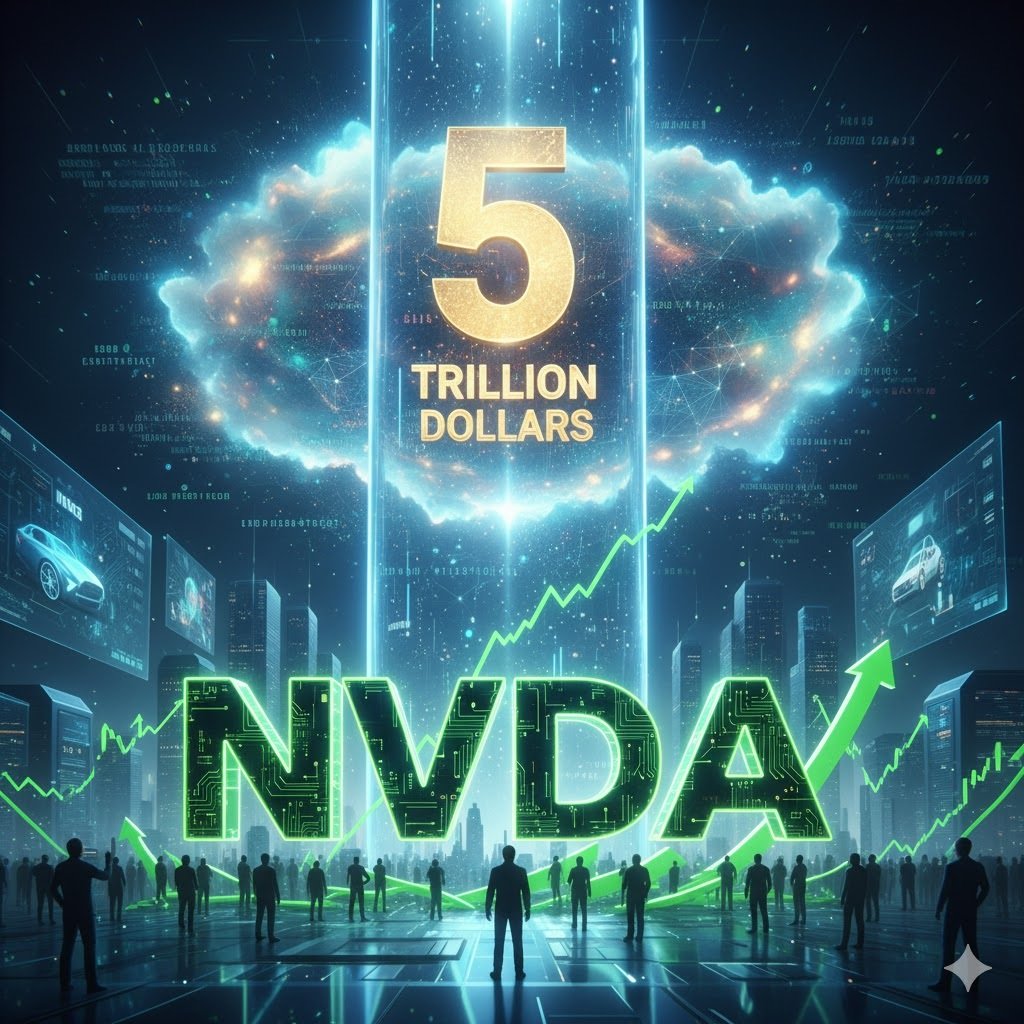 Nvidia shatters records, becoming the first $5 trillion company! Discover what's fueling the AI chip giant's meteoric rise, it's dominant market position, and the NVDA stock forecast.