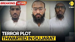 Gujarat ATS, Hyderabad Doctor arrested, Ahmedabad terror plot, Adalaj toll plaza arrest, Incident/Weapon, Ricin terror plot, Dr. Ahmed Mohiyuddin Saiyed, Chemical weapon plot, Glock pistol seized Ahmedabad, Pakistan smuggled arms, ISKP handler Abu Khadija, Terror Group/Motive, ISKP terror plot India, Drone-smuggled arms Gujarat, Terror module busted, Ricin attack preparation, Pan-India terror plot, UAPA arrest Gujarat, General/Action, Latest terror news India, Terror recce Lucknow Delhi, Doctor arrested for terror, National security threat
